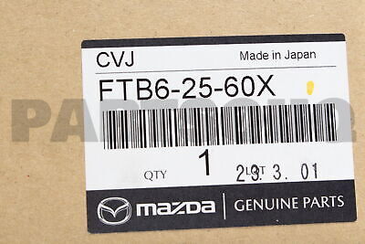 FTB62560X Genuine Mazda SHAFT(L),DRIVE FTB6-25-60X | eBay FTB62560X Genuine Mazda SHAFT(L),DRIVE FTB6-25-60X | eBay