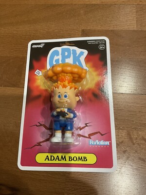 Super7 ReAction Garbage Pail Kids Adam Bomb Figure