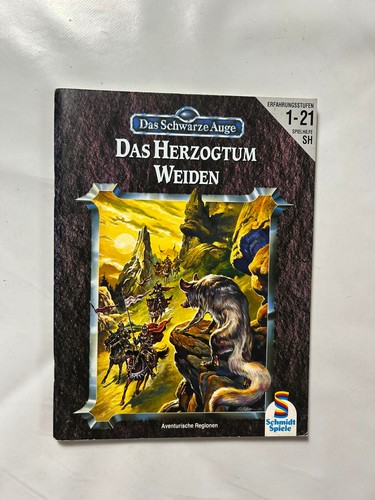 DSA Das schwarze Augen Das Herzogtum Weiden Spielhilfe SH - Heft - Bild 2 von 7