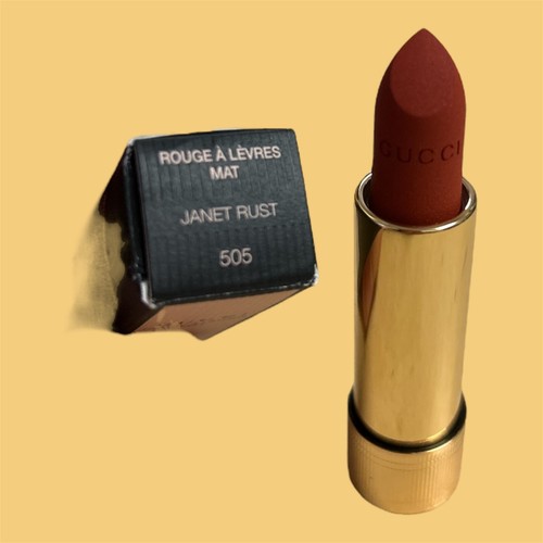 Gucci Rouge A Levres Mat Janet Rush 505 Lipstick .12 oz - Picture 2 of 2
