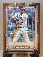 Ronald Acuna Jr. 2023 Topps Museum Collection Base Copper #25 Atlanta Braves