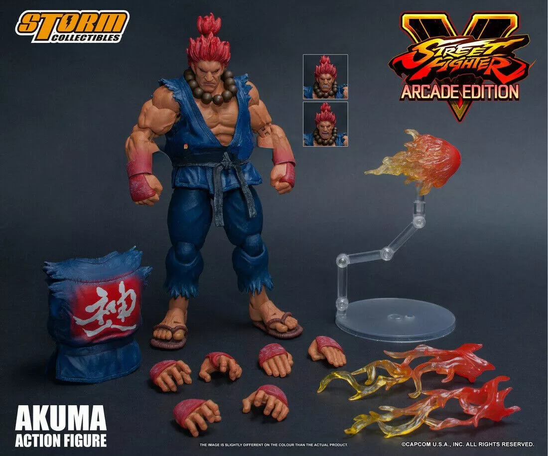 Akuma Street Fighter V 1/12 Scale Action Figure (Gouki)