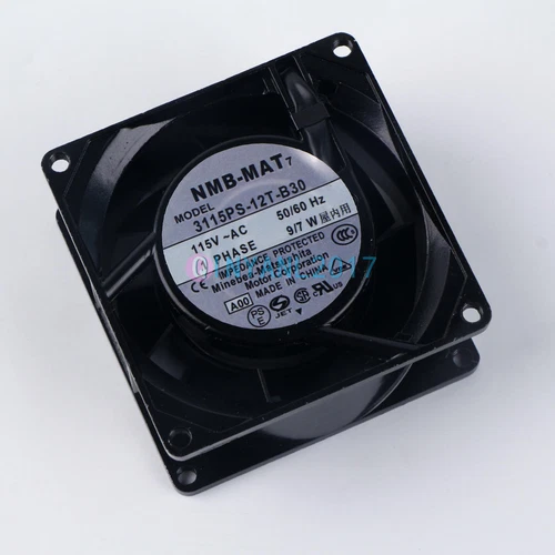 For NMB 3115PS12T-B30 AC 115V 80x80x38mm COOLING FAN BALL BEARING