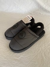 Pajar Canada Lera Slippers Black Fluffy Womens US 8 EU 39 Black - New with Box
