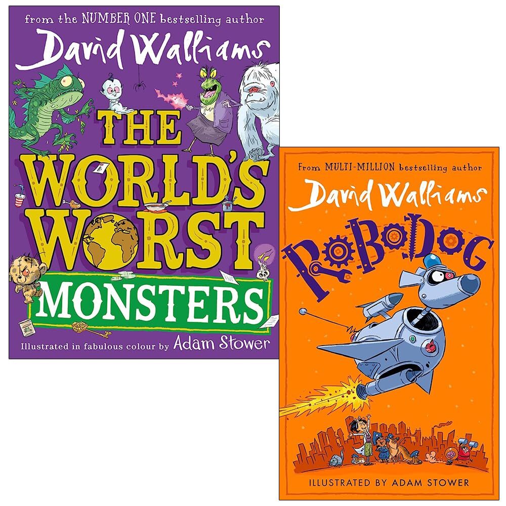 David Walliams Collection 2 Books Set (The World’s Worst Monsters & Robodog) - Image 7