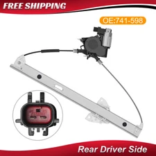 Rear Left Power Window Regulator w/ Motor For 98-03 Dodge Durango 00-04 Dakota