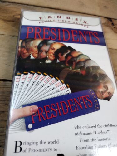Fandex Family Field Guides Presidents Guide George W. Bush Edition Educational - Picture 4 of 5