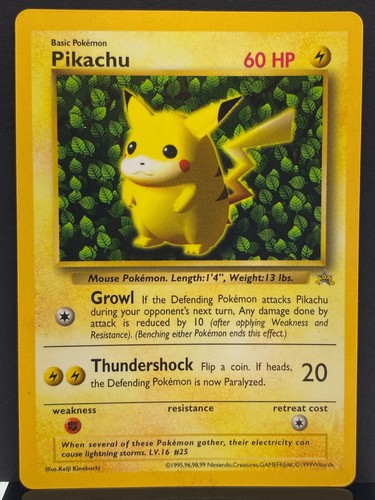 Ivy Pikachu Grey Star Hyper CoroCoro Promo Glossy Pokemon Card | English | LP- - Picture 2 of 16
