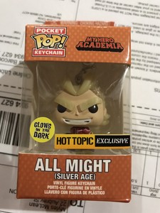 all might funko pop keychain