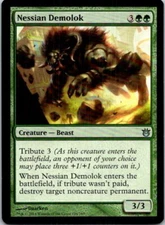 Nessian Demolok Magic The Gathering Born of the Gods Lightly played