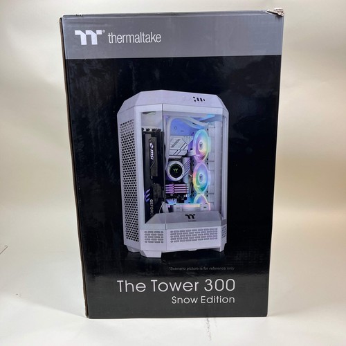 Thermaltake The Tower 300 Snow Edition CA-1Y4-00S6WN-00 PC Case Chassis