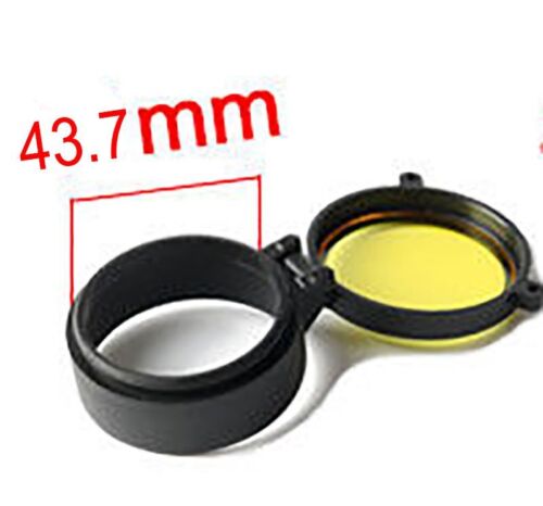 Rifle Scope Quick Spring Protection Lens Cover Flip Up Cap Objective Lense Lid - Picture 19 of 38