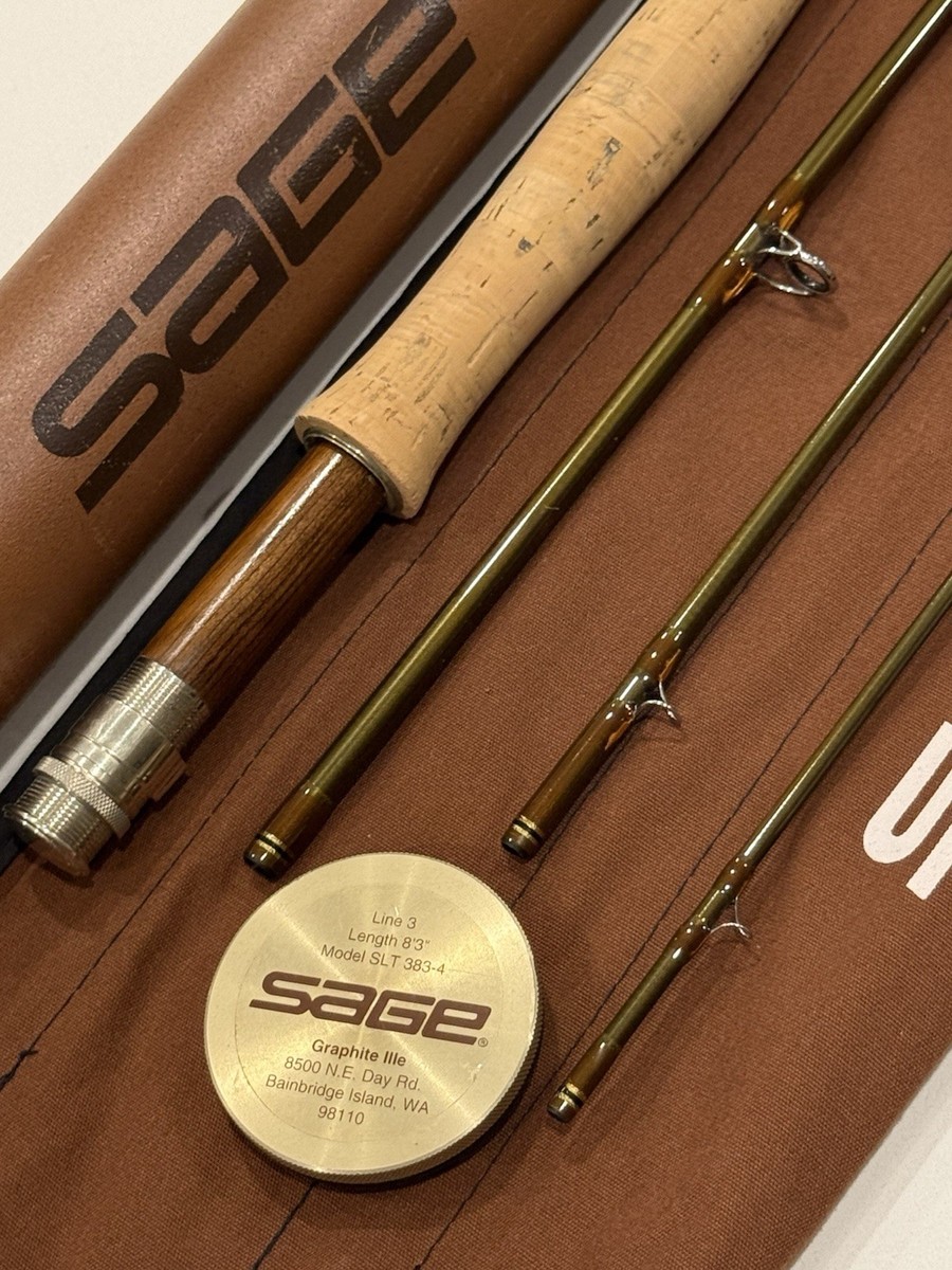 BEAUTIFUL** SAGE SLT 3wt. 8'3”in~3pc FlyRod!! ~RARE~ 🔥 | eBay