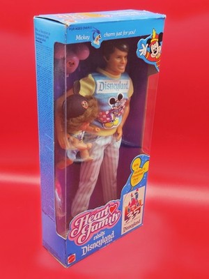 1989 Mattel The Heart Family Visits Disneyland Dad & Boy #7556