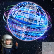 Cosmic Fly Ball Boomerang 2025 Pro Spinner Galaxy Flying Orb Ball with LED Light