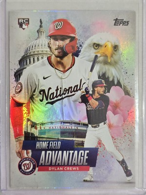 Dylan Crews 2025 Topps Series 2 Home Field Advantage SP card #HA