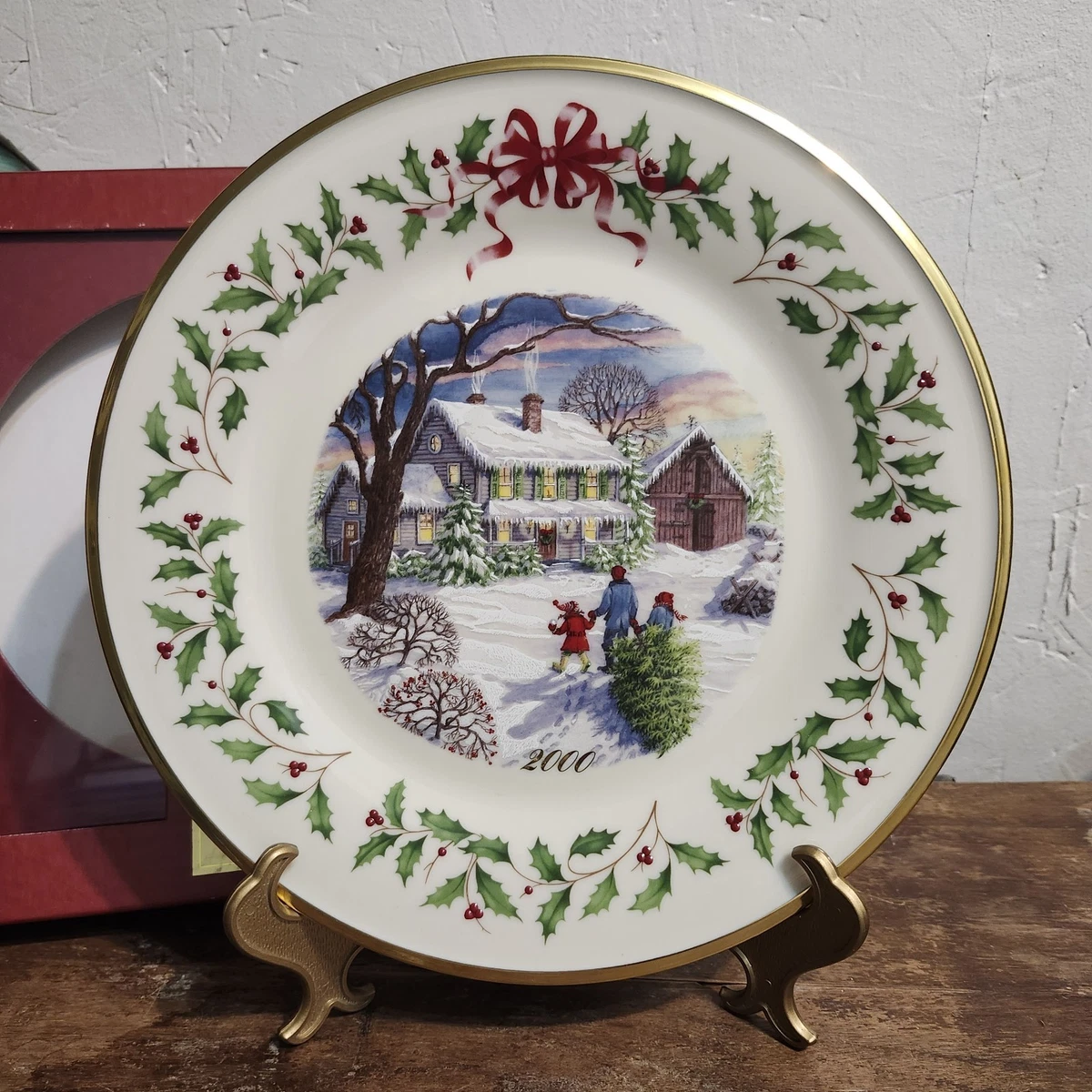 Lenox Christmas Plates In Lenox Collector Plates for sale | eBay