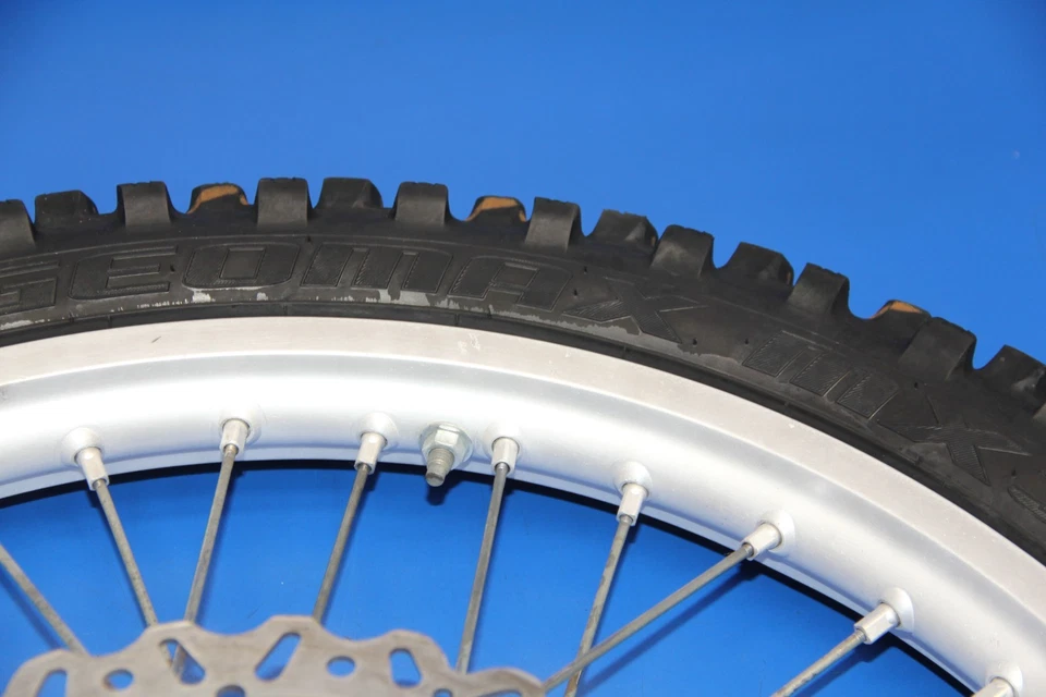 YZ450F YZ250F 2007 02-13 buje de rueda delantera eje central portador radios de llanta Foto 4 de 4