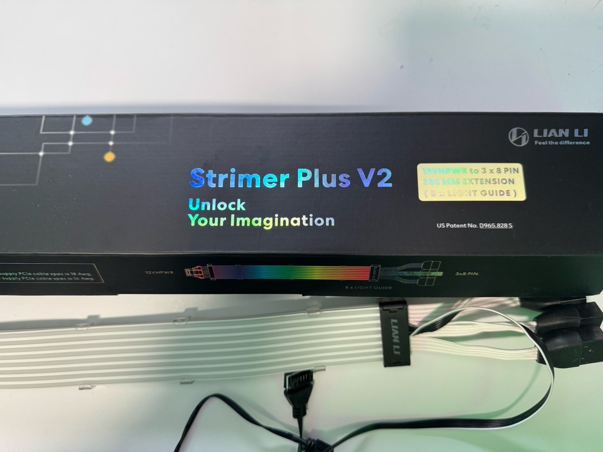セール Lian Li Strimer Plus V2 セット LIAN LI STRIMER PLUS V2 24 Pin RGB Power Extension Cable for