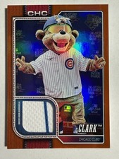 2026 Topps Celebration Clark Cubs Mascot Game Used Relic /25 #MAS-CLK