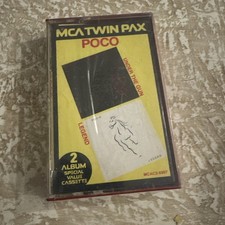 MCA Twin Pax Poco- Under The Gun- Legend- Vintage Seal Cassette Rare