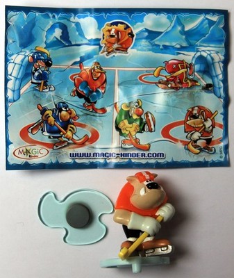 2008 Ü-Ei-Figur ''Hund'' aus ''Eishockeyspieler''