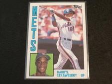 1984 Topps #182 DARRYL STRAWBERRY RC Rookie! METS!