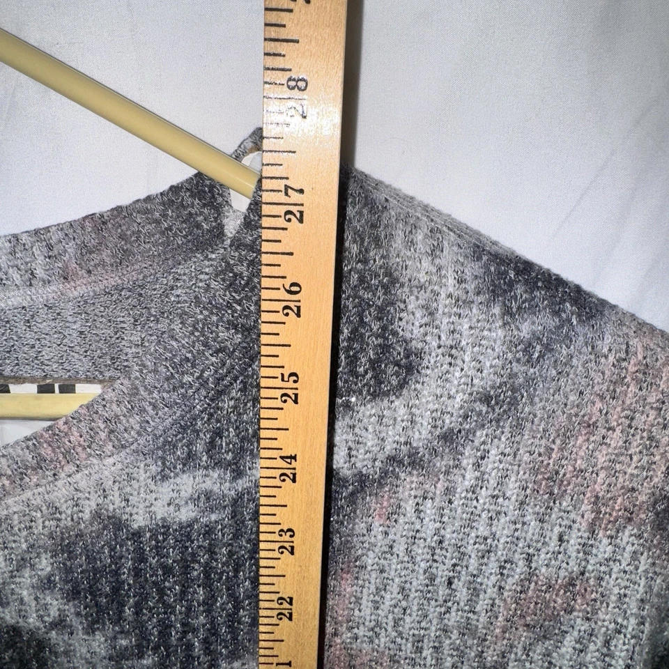 Nally & Millie 3x 圆领毛衣上衣五颜六色印花女式大码 — 第 3/4 张图片