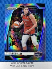 2024 #34 Stefanie Dolson Panini Prizm WNBA Silver Prizm Mystics