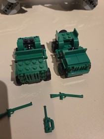 LEGO Toy Story #7595: Army Men Patrol Jeep | Sold As Pictured | 2 Jeeps
