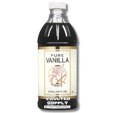 Kirkland Signature Pure Vanilla Extract 16 fl oz – Real Vanilla Beans, USA Made
