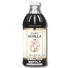 Kirkland Signature Pure Vanilla Extract 16 fl oz – Real Vanilla Beans, USA Made