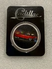 Cadillac 1oz  .999 Silver Round  ~ Colored ~ Sealed in Plastic Holder~ RARE