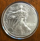 2021 American Silver Eagle 1 Troy Oz. .999 Fine Silver Bullion $1 Coin BU