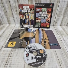 GTA 3 Grand Theft Auto III PlayStation 2 Complete With Manual And Poster 
