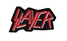 Slayer Embroidered Sew-on Patch | American Thrash Metal Music Band Logo