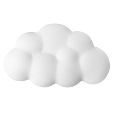 Arisase Cloud Wrist Rest Cushion for Mouse Ergonomic Soft PU Small, White