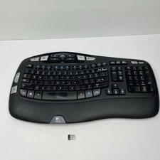 Logitech Wireless Comfort Wave Ergonomic Keyb...