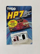 Tyco 6929 HP7 Z28 Camaro Valvoline 47  LIGHTED White HO Slot Car
