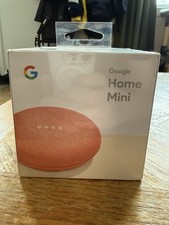Google Home Mini Smart Speaker Assistant (Color: CORAL GA00217-US) - NIB SEALED!