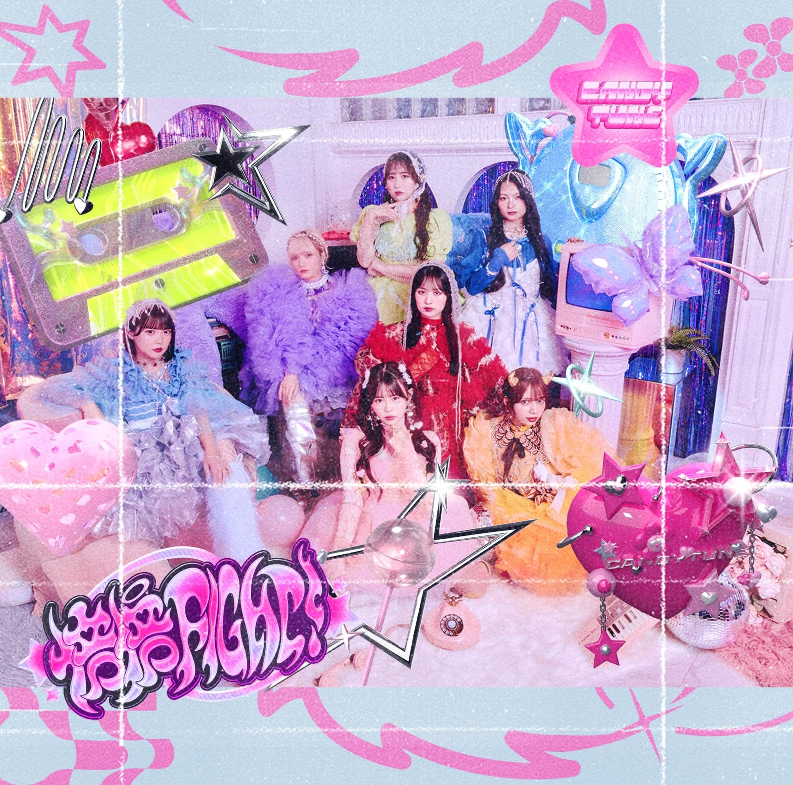 CANDY TUNE Bai Bai Fight! Limited Edition A From Japan CD + Blu-ray 14tracks