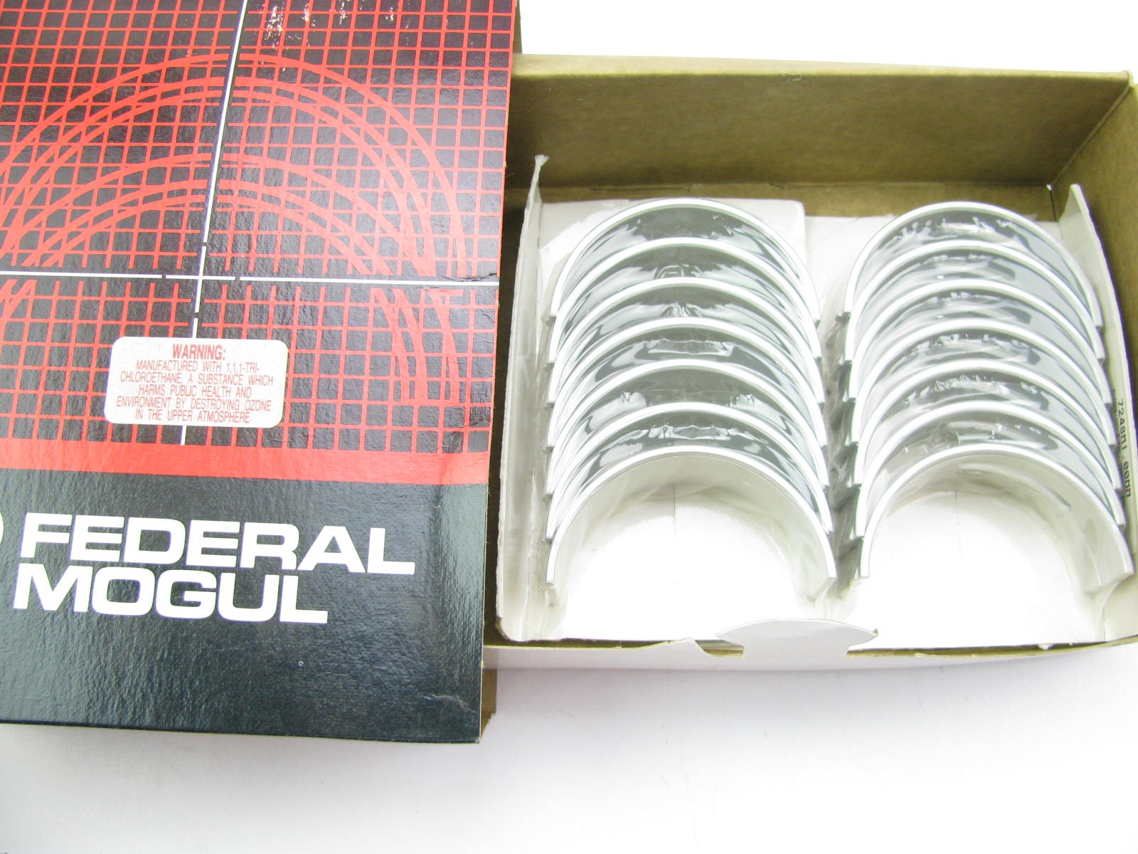 Federal Mogul 7248M 1.00mm Size Main Bearings - Mitsubishi 6DR5 4.0L DIESEL
