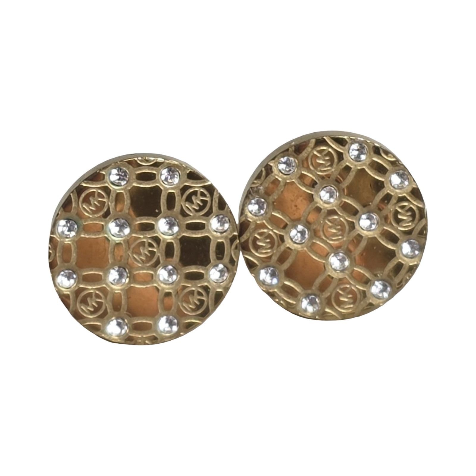 Michael Kors Gold Tone Stud Earrings
