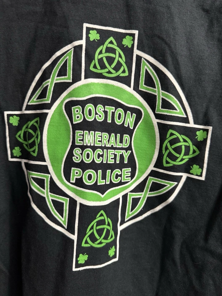 Boston Police 翡翠协会衬衫中号 — 第 3/4 张图片