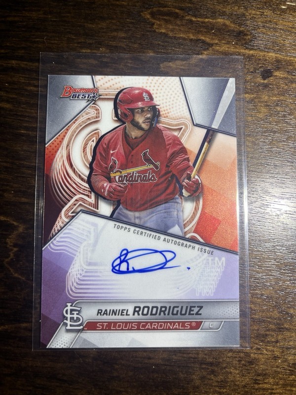 2025 Bowman's Best - Best of 2025 Autographs Rainiel Rodriguez #B25-RR Refractor