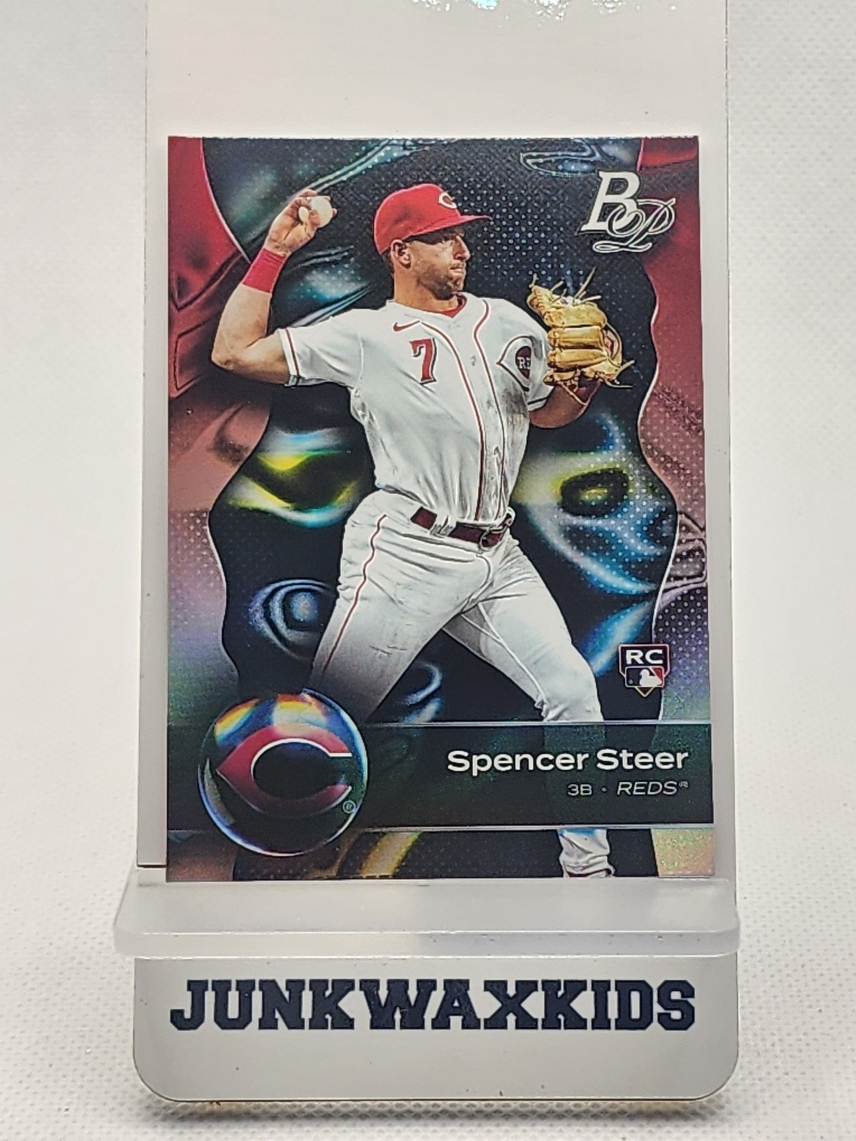2023 Bowman Platinum #76 Spencer Steer