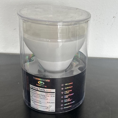 FEIT ELECTRIC LED Dimmable R20 50WATT replacement/75W/1065 lm/5000k daylight - Picture 2 of 4