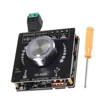 Stable ZK-502H HIFI 2.0 Digital Power Amplifier Board Kits Bluetooth USB
