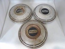 Set Of 3 1967 1968 1969 1970 1971 - 1980 Ford Truck F100 F150 Dog Dish Hub Caps Set Of 3 1967 1968 1969 1970 1971 - 1980 Ford Truck F100 F150 Dog Dish Hub Caps