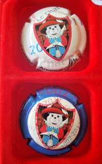 Capsules de champagne ARLETTE (Fée d') N° 25 et 25 b